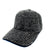 Super Bedazzled Rhinestone Baseball Hat, Silver.