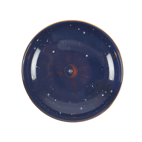 Starry Sky Ceramic Stick Incense Holder.