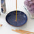 Starry Sky Ceramic Stick Incense Holder.