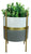 Ceramic Planter with Stand, 2 colorways to choose from!