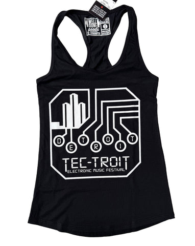 Official Tec-Troit™ Women's Racerback Tank Top