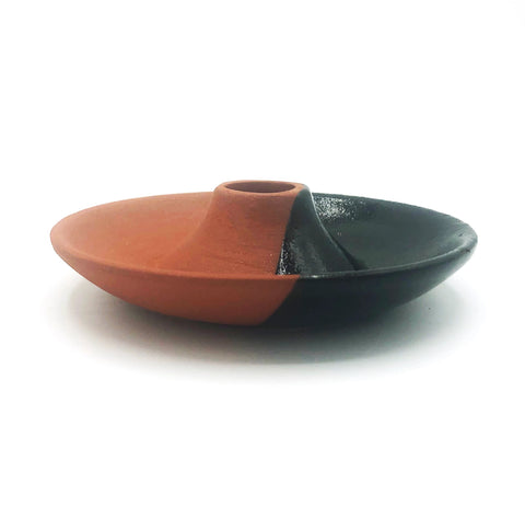 Palo Santo Incense Holder. Terra Cotta Ash Catcher, Incense Burner