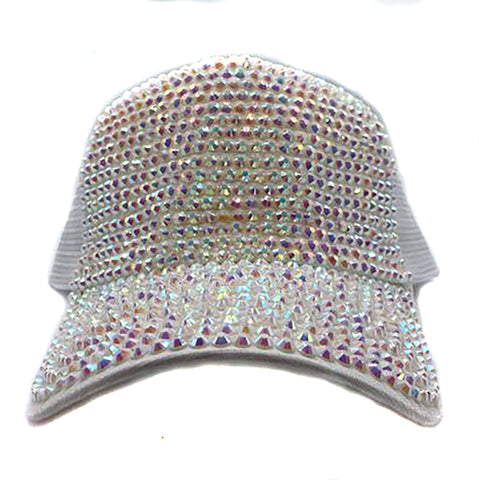 Super Bedazzled Rhinestone Trucker Hat, Many Colors to Choose From!