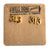 313 Earrings, Detroit Old English Script, gold