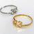 313 Adjustable Detroit Rings, Numeric Old English Script