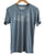Belle Isle Map T-Shirt, Denim Triblend. Detroit River Tee. Well Done Goods
