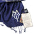 Capitol Theatre Detroit Blueprint Bamboo Scarf, Navy Blue. Michigan Opera Theatre Pashmina by Cyberoptix