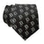 D Dot, Old English Detroit D Pattern Printed Necktie