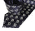 D Dot, Old English Detroit D Pattern Printed Necktie