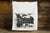 Detroit Typography Egyptian Cotton Flour Sack Towel, Roaring 20s Script Print, by Well Done Goods