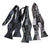 Detroit City Flag Self-Tie Bow Ties, 1940s Historic Flag Print. Well Done Goods