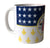 Detroit City Flag Mug, Full Color Ceramic Coffee Cup. Well Done Goods