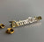 Detroit Techno Lapel Pin, Old English Script