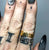 Detroit Adjustable Rings, Old English Script