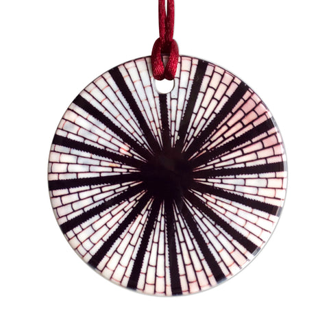 Detroit Opera House Chandelier, Ceramic Ornament. Michigan Opera Theatre