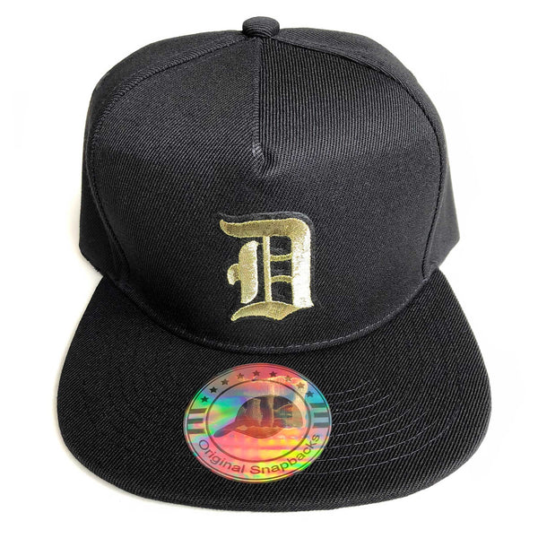 Detroit Old English D Snapback Cap, Well Done Goods – Well Done