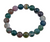 Indian Agate Stone Mala Bead Bracelet