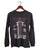 MCS Detroit Train Station Blueprint Long Sleeve Shirt, dark grey heather. Well Done Goods