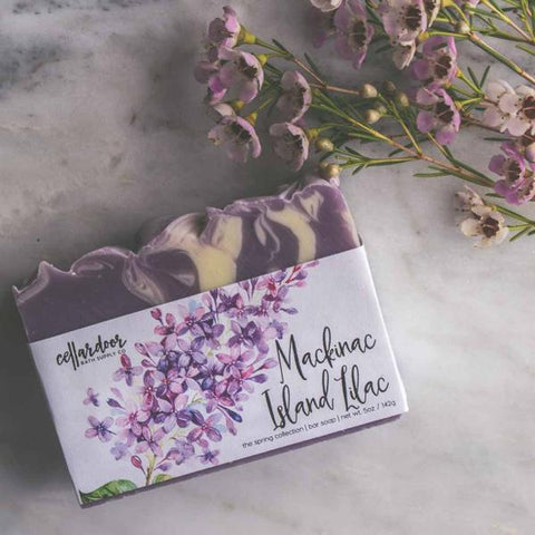 Cellar Door Mackinac Island Lilac Bar Soap at Well Done Goods