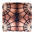 Detroit Opera House Mezzanine Stained Glass Ceiling Pocket Square, Cyberoptix