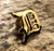Detroit D Lapel Pin - Gold