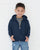 Manhole Cover Zip Hoodie, Toddler Size. Spirit of Detroit Kid's Sweatshirt, Black