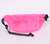 Hot Pink Large Silky Fuzzy Hand Warmer Fanny Pack