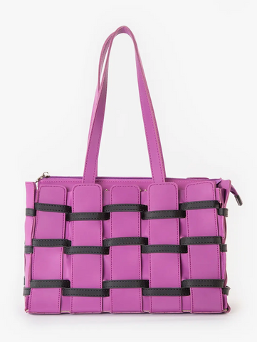 Kalathi by Ascopera, Ultra Violet Woven Purse