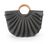 Flabelli by Ascopera, Ebony Black Purse