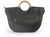 Flabelli by Ascopera, Ebony Black Purse