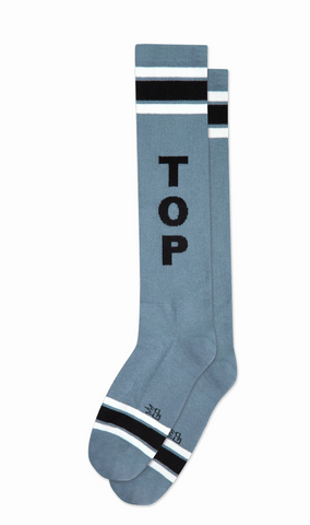 TOP Athletic Knee Socks. By Gumball Poodle, Made in USA!