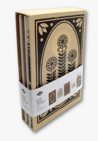 5-Pack Box Set of Journals: Featuring the art of Daren Magee, by Denik.