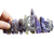 Crystal Crowns, Polished Points. Crystal Wire-Wrapped Tiaras, Stone Headbands
