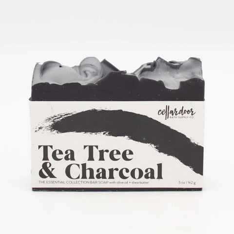 Tea Tree & Charcoal Bar Soap by Cellar Door