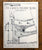Capitol Theatre Detroit 1921 Blueprint Silkscreen Poster, Cream