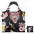 LOQI Artist Series Record-Size Tote Bag: SNASK Tiger Snake Beer, Black