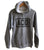 ACID Text Print Dark Grey Unisex Zip Up Hoodie, Well Done Goods