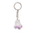 Purple Amethyst Raw Stone Keychain, Well Done Goods