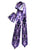 Amethyst Crystal Necktie, Purple Geode Tie