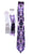Amethyst Crystal Necktie, Purple Geode Tie