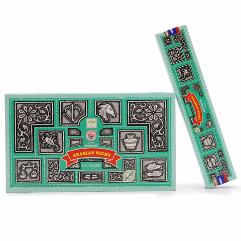 Satya Incense, Assorted SUPER HIT Stick Incense Packs, 5 scents