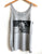 Detroit City Flag Women's Slouchy Relaxed Tank Top. 1940s Vintage Flag