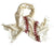 Baseball Stitching Printed Scarf. Silkscreened Linen-Weave Pashmina