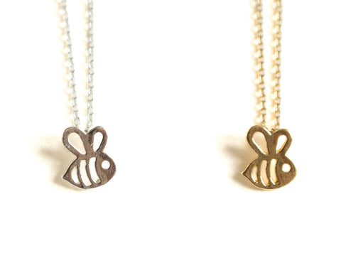 Bee Pendant Necklace, Well Done Goods