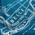 Belle Isle Map Printed Bamboo Pashmina Scarf