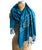 Belle Isle Map Printed Bamboo Pashmina Scarf