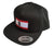 Berlin Flag Snapback Cap, black. Well Done Goods
