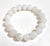 Genuine Orthoclase Moonstone Bead Bracelet, Mala Stretch Bracelet