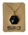 black witchy Hexagonal Crystal Pendant Necklace