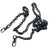 Black Aluminum Chunky Chain Mask Holder, lightweight mask leash
